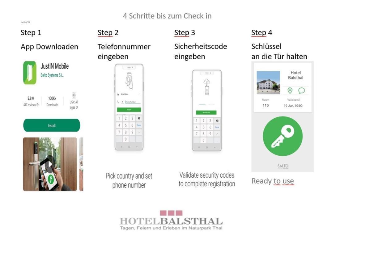 Hotel Balsthal Kültér fotó